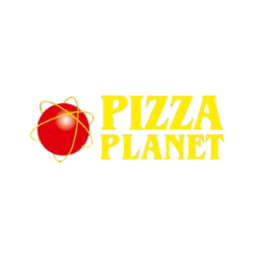 Pizza Planet logo.